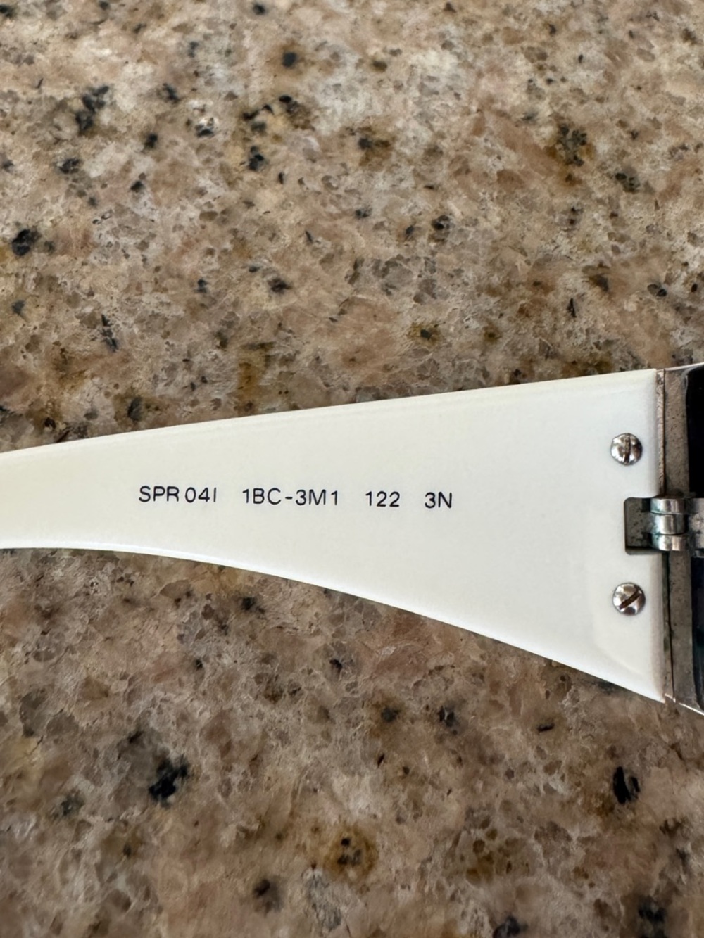 Vintage Rare Authentic Prada Sunglasses Brown Gradient SPR041 Shield Style - Picture 10 of 13